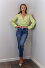 Load image into Gallery viewer, C. High Rise Straight Jeans - Wv77401SS
