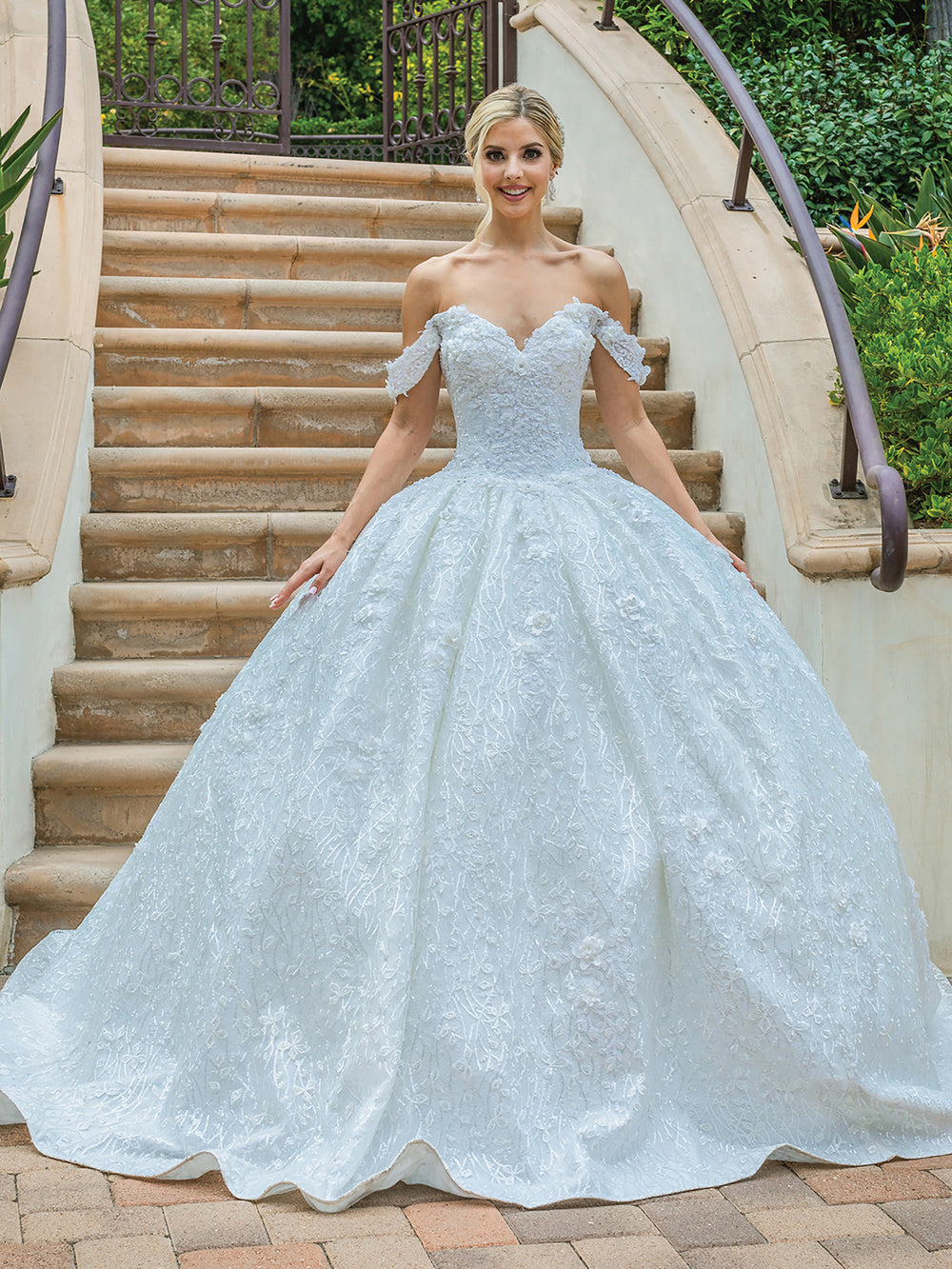 Dancing Queen 0182 Bridal Prom Dress - Off White | NewYorkDress Dancing Queen 0182 Bridal Prom Dress - Off White | NewYorkDress