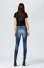 Load image into Gallery viewer, Vervet Mid Rise Distressed Skinny Jeans

