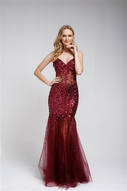 Amelia Couture 259 12 / Burgundy