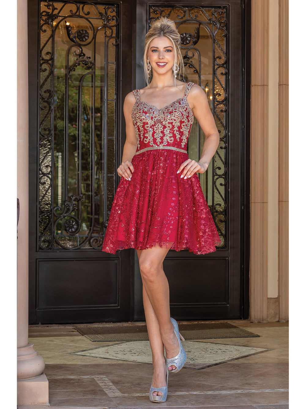 Dancing queen outlet burgundy dress