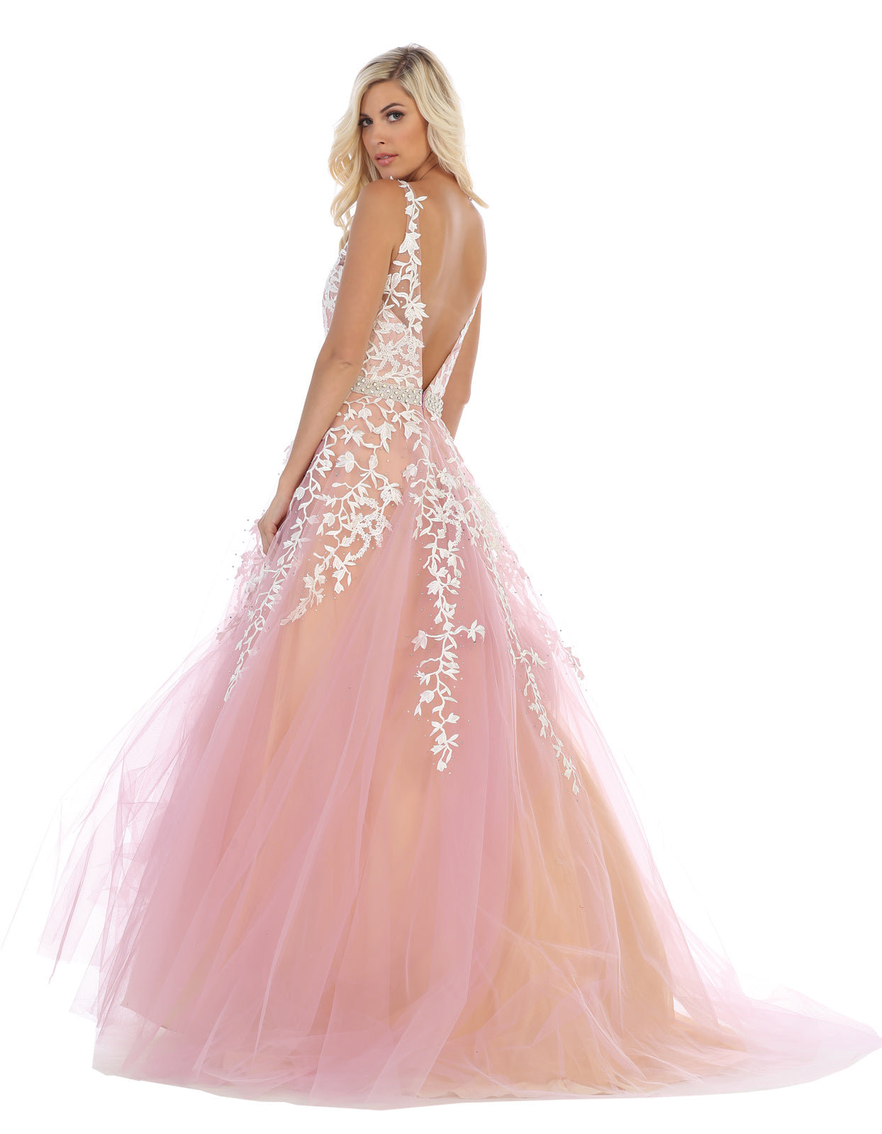 May Queen Prom RQ7613 4 / Blush/nude