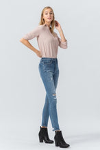 Load image into Gallery viewer, Vervet High Rise Distressed Skinny Jeans
