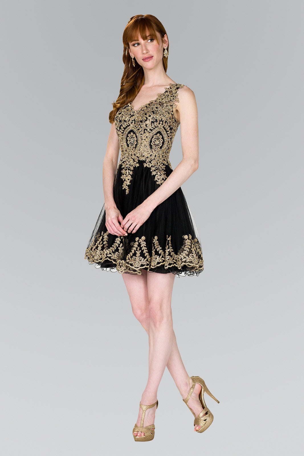 Elizabeth K GS2403 Prom Dress - Black | NewYorkDress Elizabeth K GS2403 Prom Dress - Black | NewYorkDress