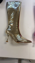Load image into Gallery viewer, Mariana Metallic Pointy Boots
