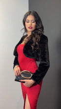 Load image into Gallery viewer, Celine Faux Fur Bolero
