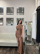 Load image into Gallery viewer, Sienna Satin One Sldr Short Dress
