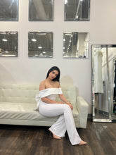 Load image into Gallery viewer, Amber O/S Satin Bow Jumpsuit
