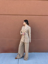 Load image into Gallery viewer, Isabella Gold Button Pants Mocha
