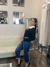 Load image into Gallery viewer, Fey Long Slv Polo Sweater
