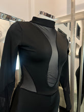 Load image into Gallery viewer, Mesh Shapewear Effect Jumpsuit
