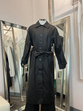 Load image into Gallery viewer, Emma Pu Long Belted Coat

