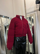 Load image into Gallery viewer, Noeline Textured Puffer Jacket - Burgundy
