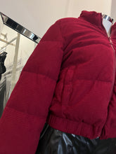 Load image into Gallery viewer, Noeline Textured Puffer Jacket - Burgundy
