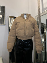 Load image into Gallery viewer, Noeline Textured Puffer Jacket - Khaki
