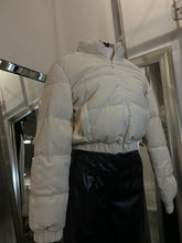 Load image into Gallery viewer, Noeline Textured Puffer Jacket - Cream
