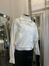 Load image into Gallery viewer, Zaira High Neck Jacket - O. White
