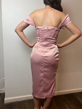 Load image into Gallery viewer, Madeline Satin Tulip Dress
