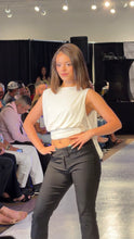 Load image into Gallery viewer, LU Cowl Neck backless Top

