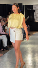 Load image into Gallery viewer, Leah Satin Bubble Top
