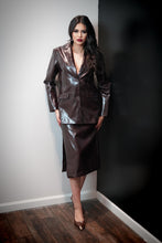 Load image into Gallery viewer, Jessica Patent Pencil Skirt
