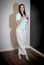 Load image into Gallery viewer, Julia Gold Button Blazer
