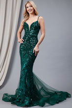 Load image into Gallery viewer, Shell: Mesh/Embellishments  - Lining: Interlock. Amelia Couture 7021
