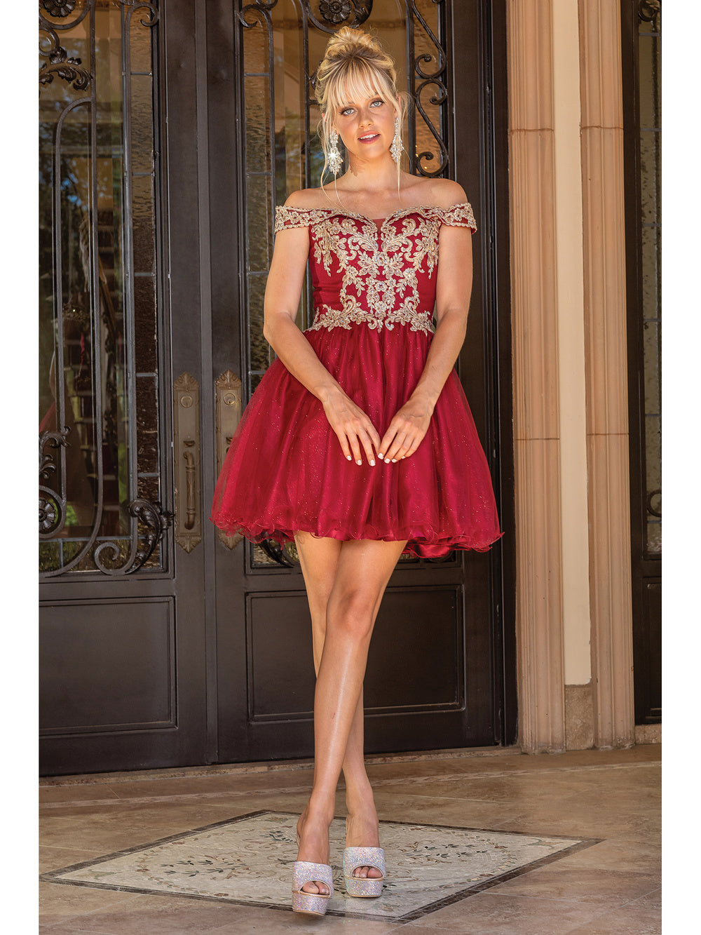 Dancing Queen 3301 Burgundy / 2XL