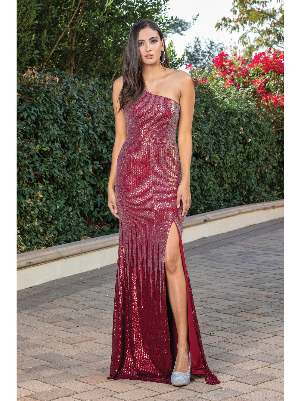 dancing queen burgundy dress Quinceanera Dress 1447 by Dancing Queen Burgundy / XSmall