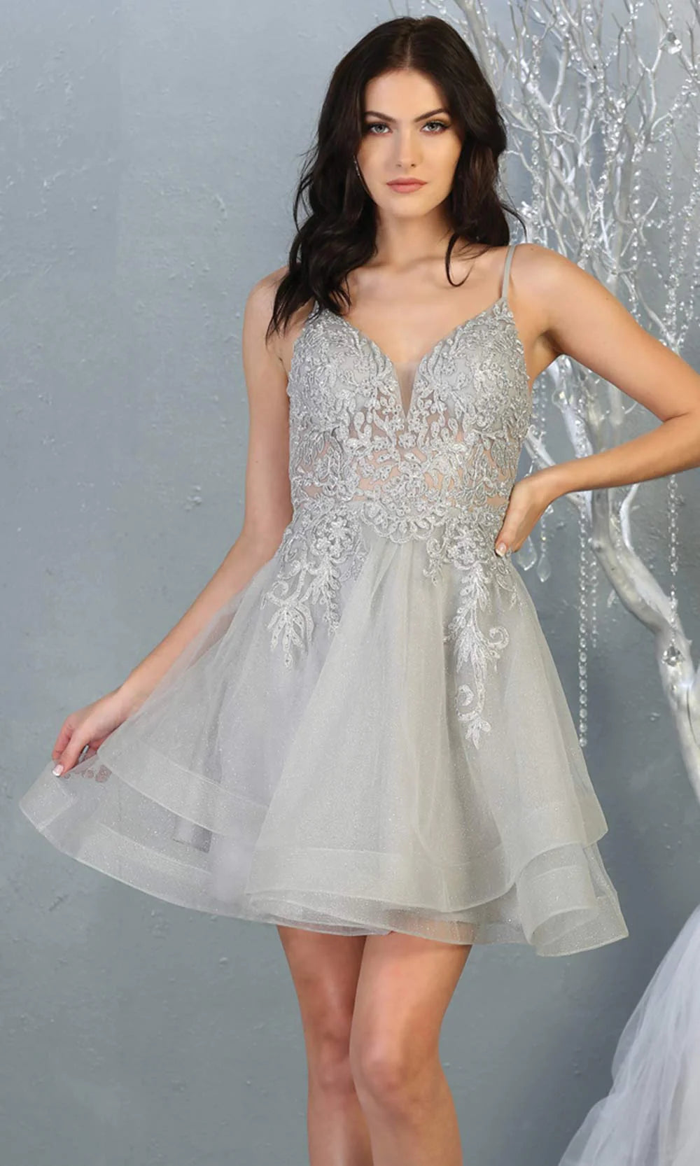 may graduation dress Women's Queen Dama Quinceanera Baby Blue Style MQ1816 Quince Outfit Size 8 indian fashions