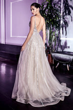 Load image into Gallery viewer, A-line Embellished Tulle Gown CD940
