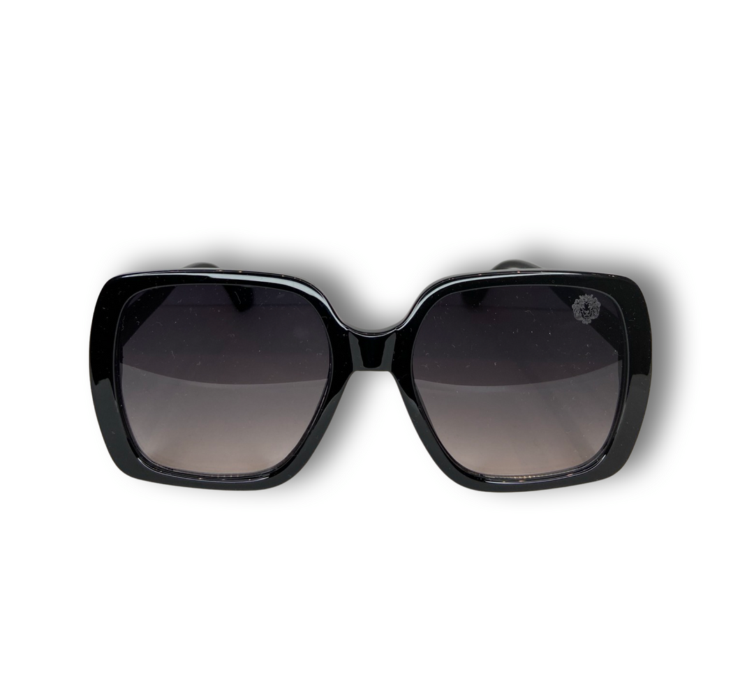 Black Kleo Oversized Sunglasses