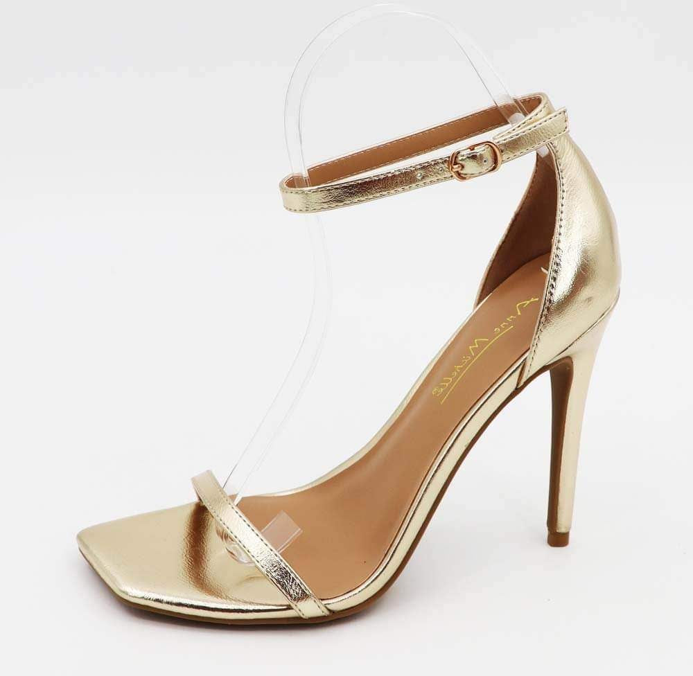 Ainslee One Band Heel - Gold