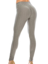 Load image into Gallery viewer, Grey Textured Leggings
