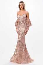 Load image into Gallery viewer, Cinderella Evening Dress J820
